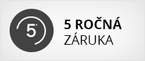 5 Ročná záruka